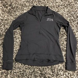 ZTA Lululemon Outrun The Elements 1/2 zip